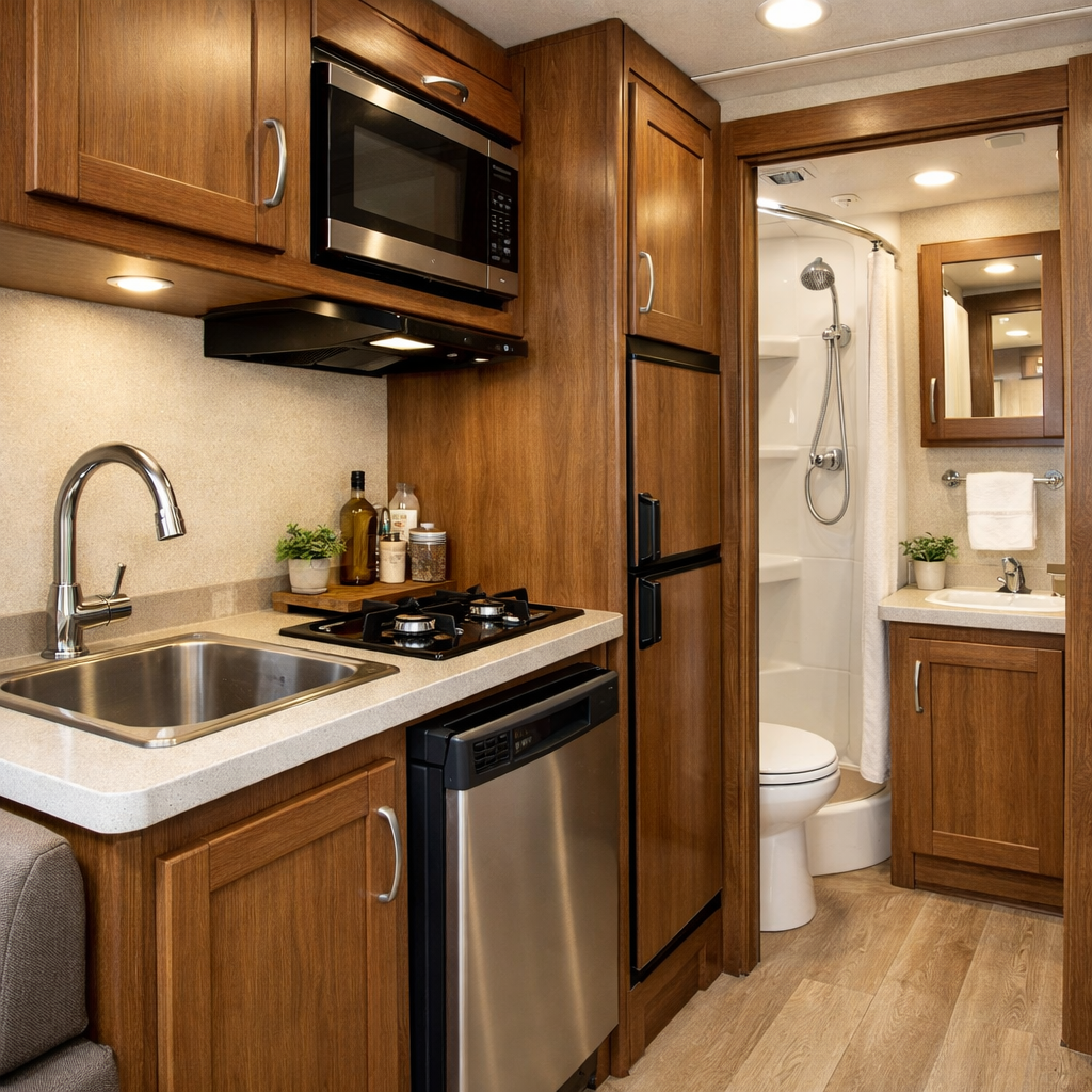 Best RVs With Reliable Kitchens and Bathrooms: Expert Buying Guide
