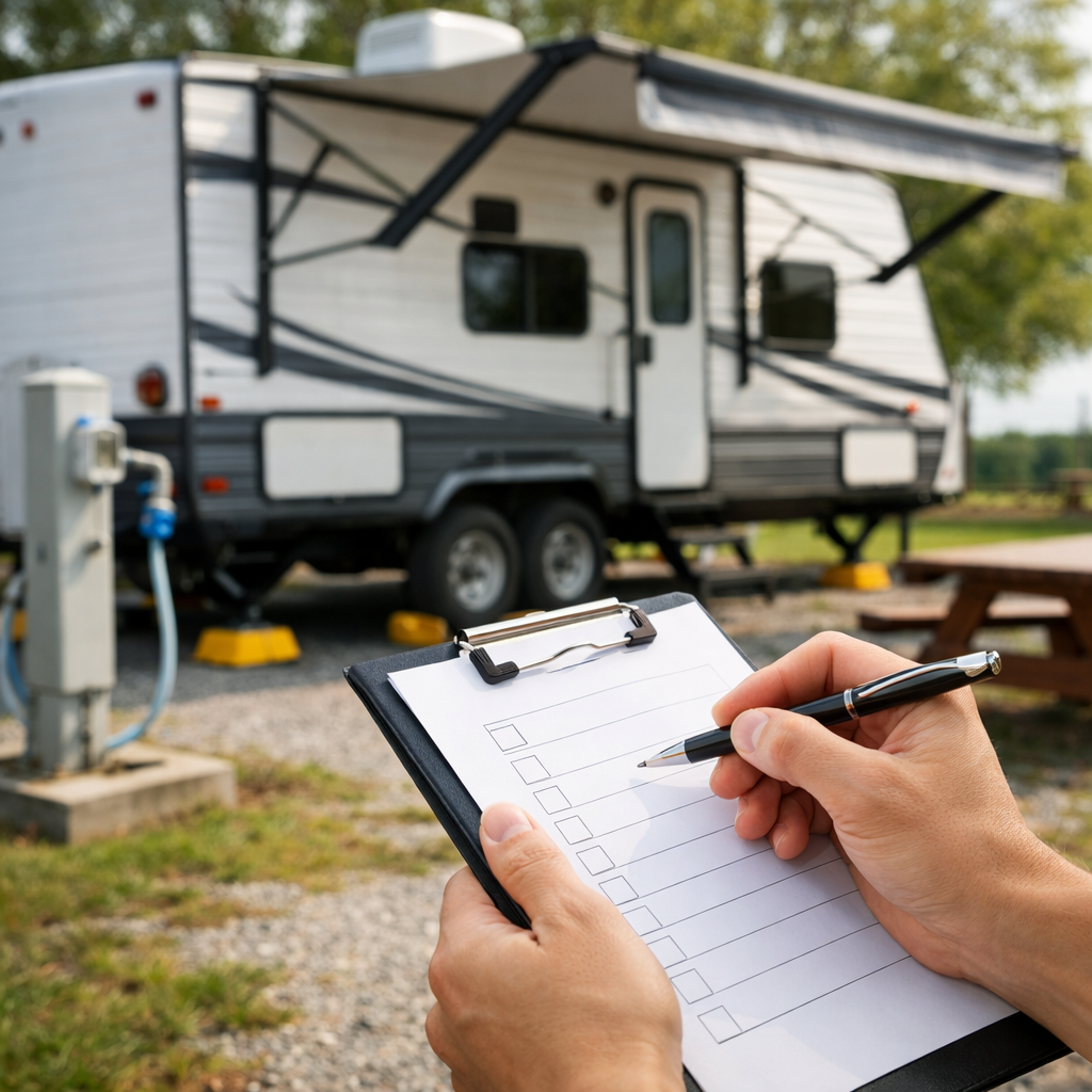 RV Campground Arrival Checklist: Essentials To Handle Before You Arrive