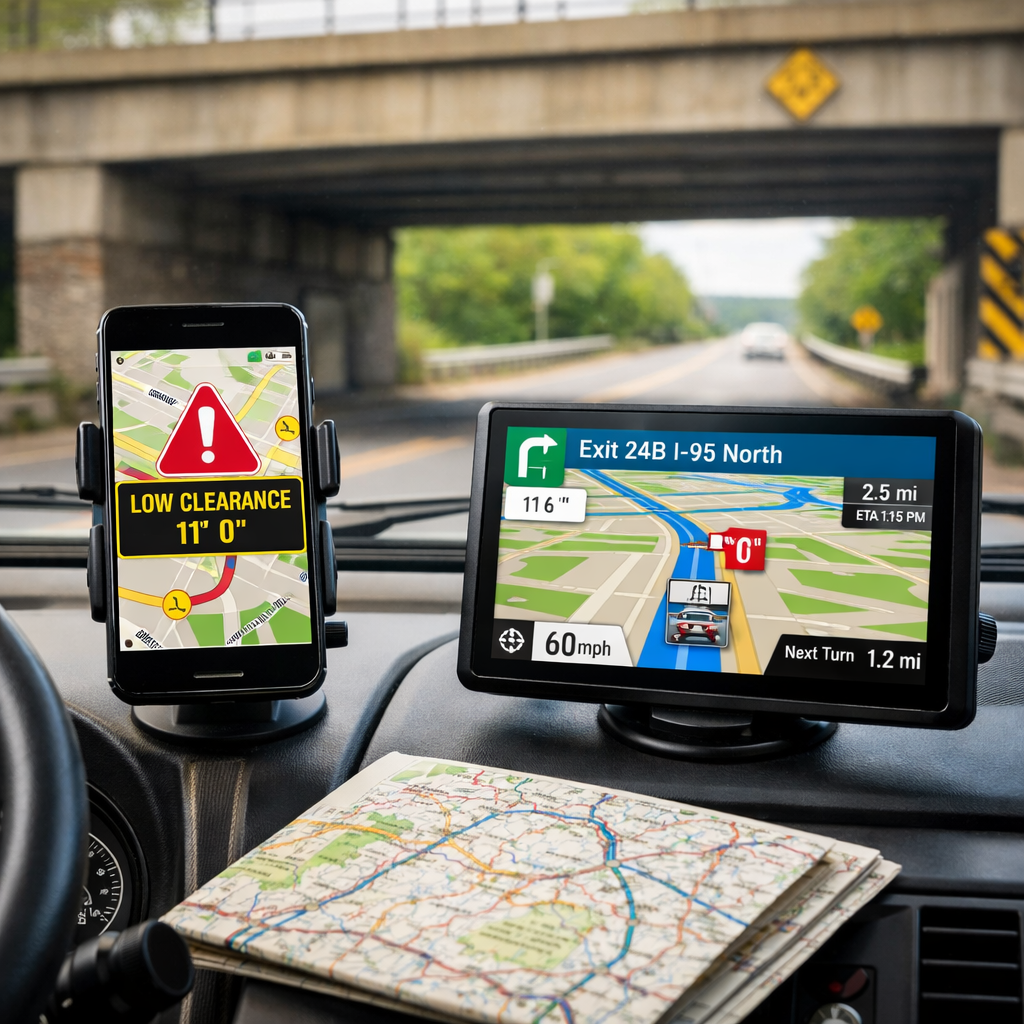 RV Low-Clearance Route Tools Compared: Apps, Maps, and GPS